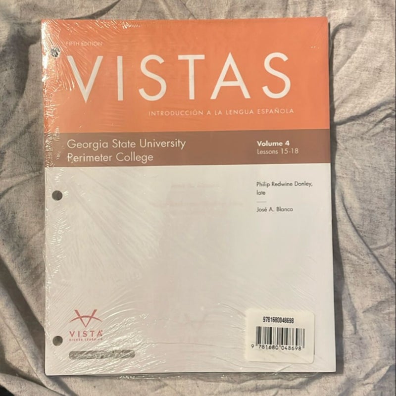 Vistas volume 4 5th edition Introduction to Spanish