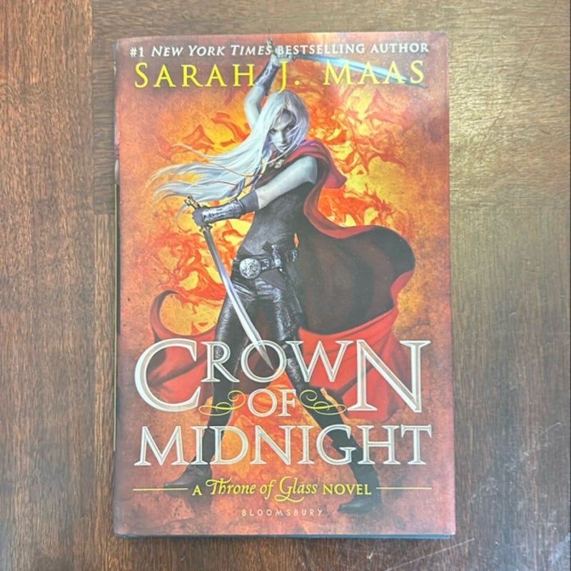 OUT OF PRINT COVER Crown of Midnight