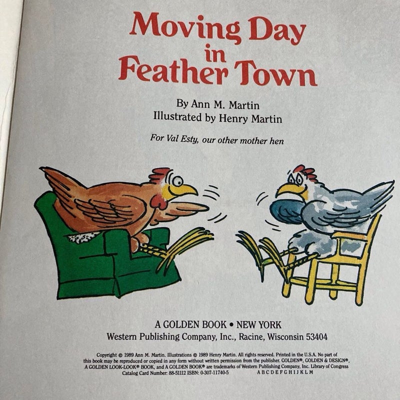 Moving Day in Feathertown (Feather Town)