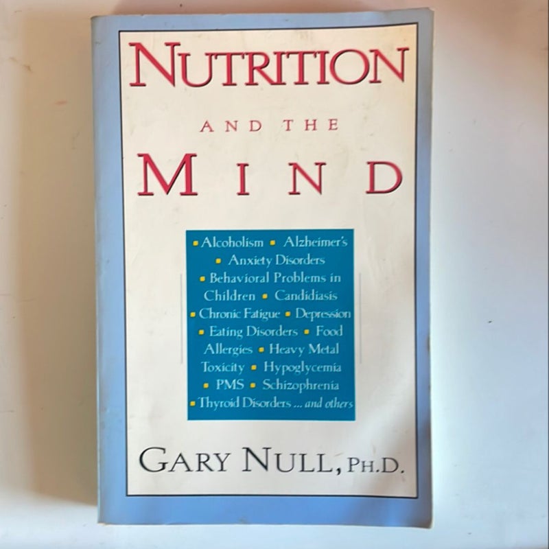 Nutrition and the Mind