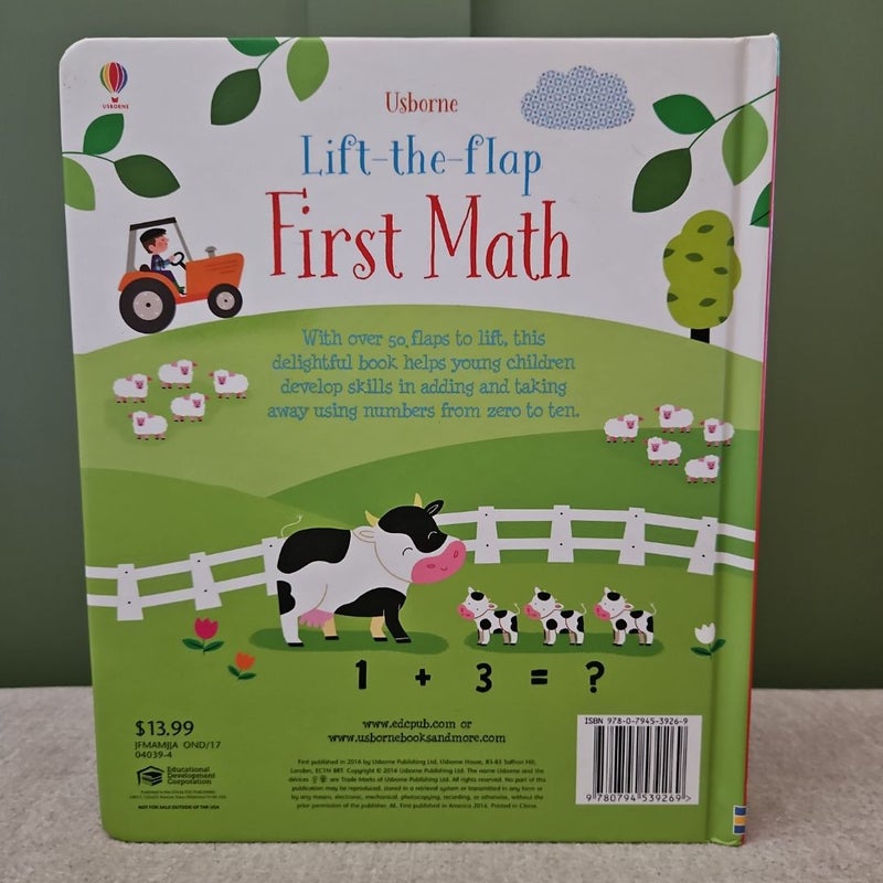 Lift-The-Flap First Math