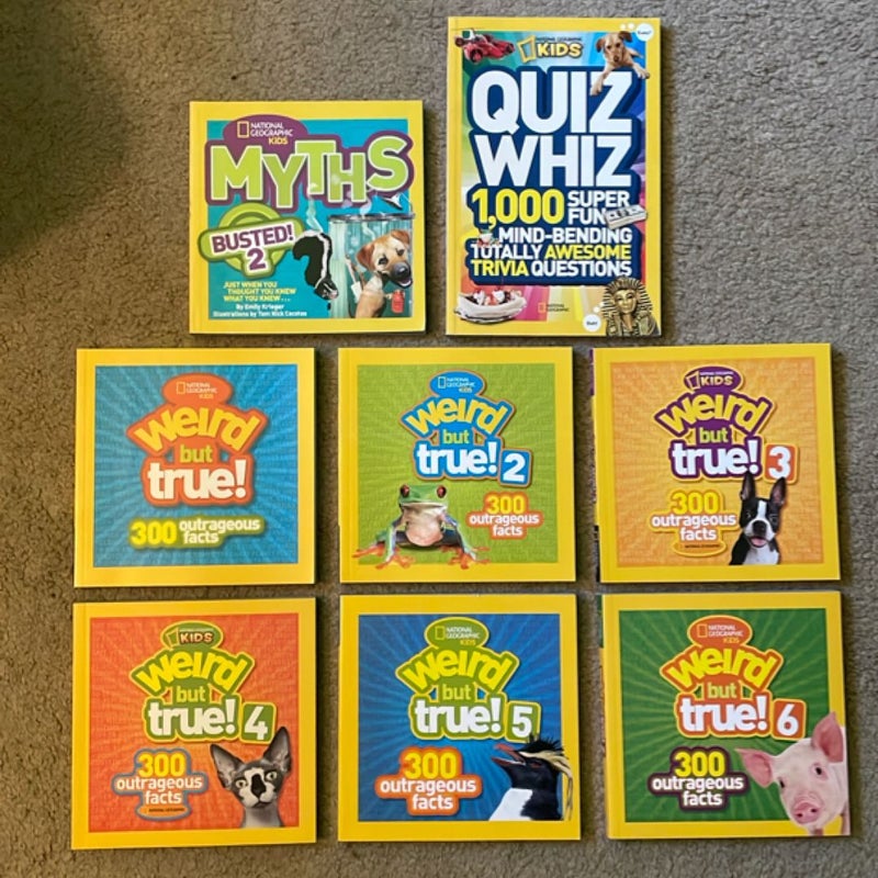 Weird but True: Vol. 1-6