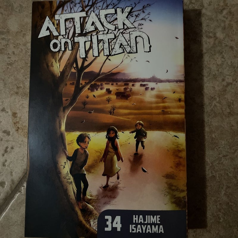 Attack On Titan Volume 34 (Barnes and Noble)