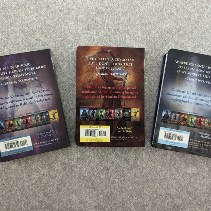 Throne of Glass Miniature Character Collection