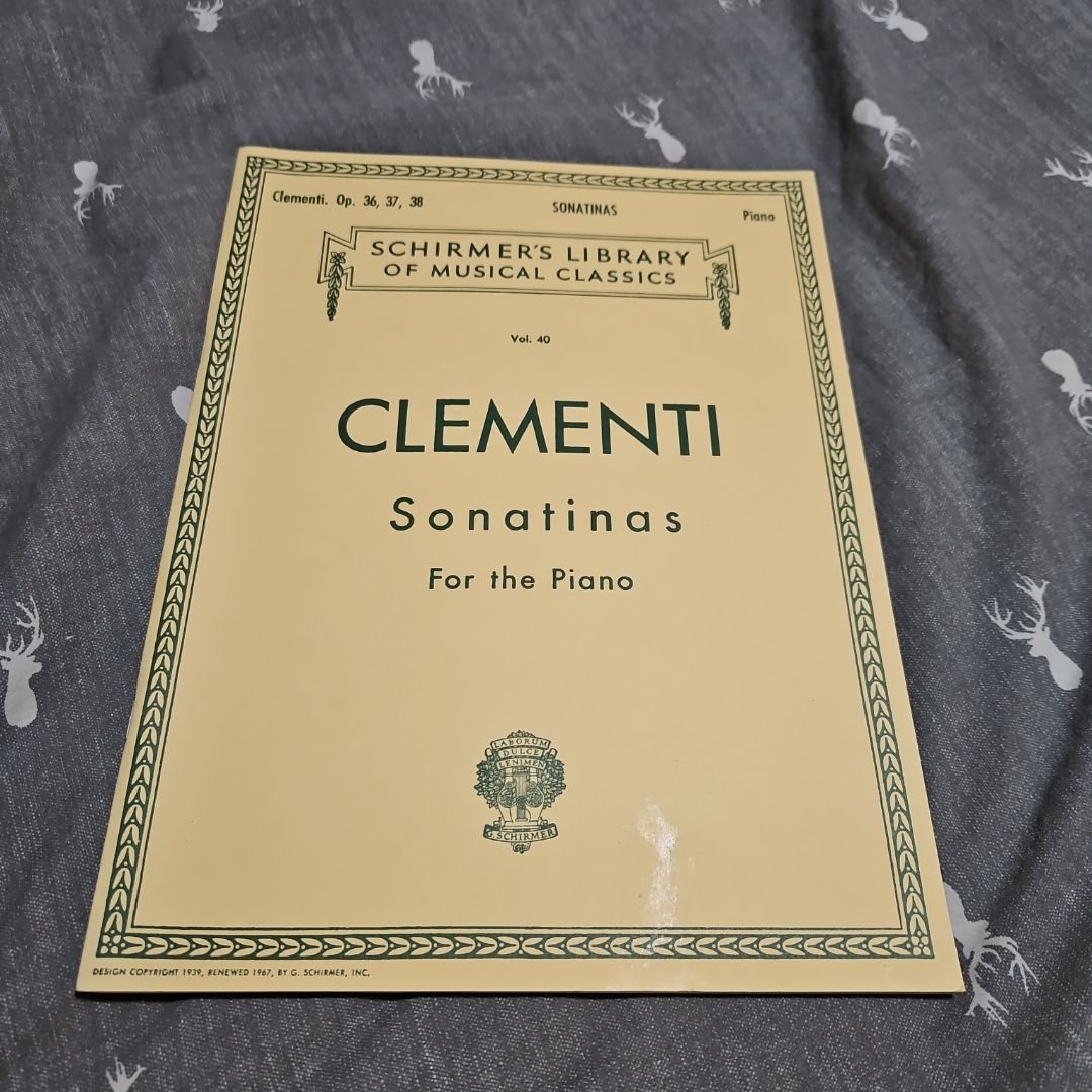 12 Sonatinas, Op. 36, 37, 38