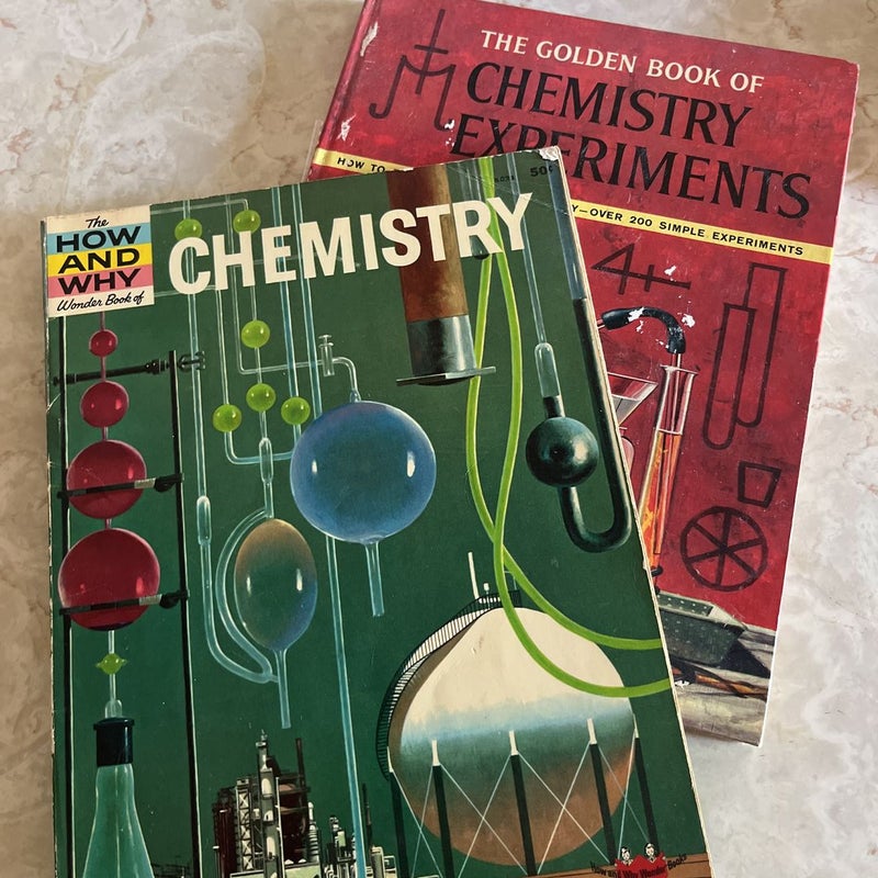 Bundle of 2 Vintage Chemistry Books 