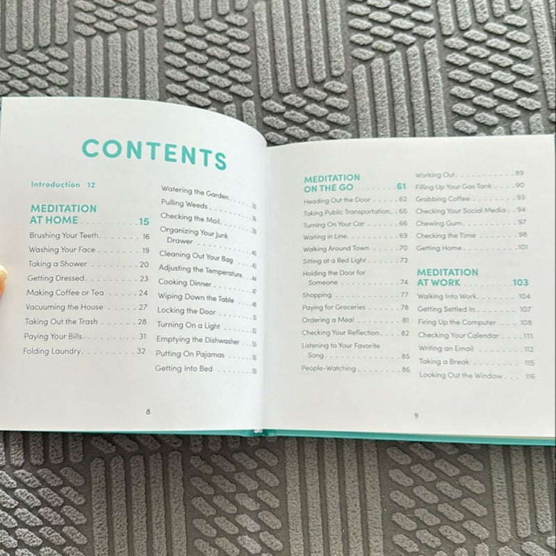 The Illustrated Book of Mindful Meditations for Mindless Moments