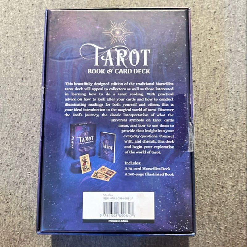 Tarot Book and Card Deck 