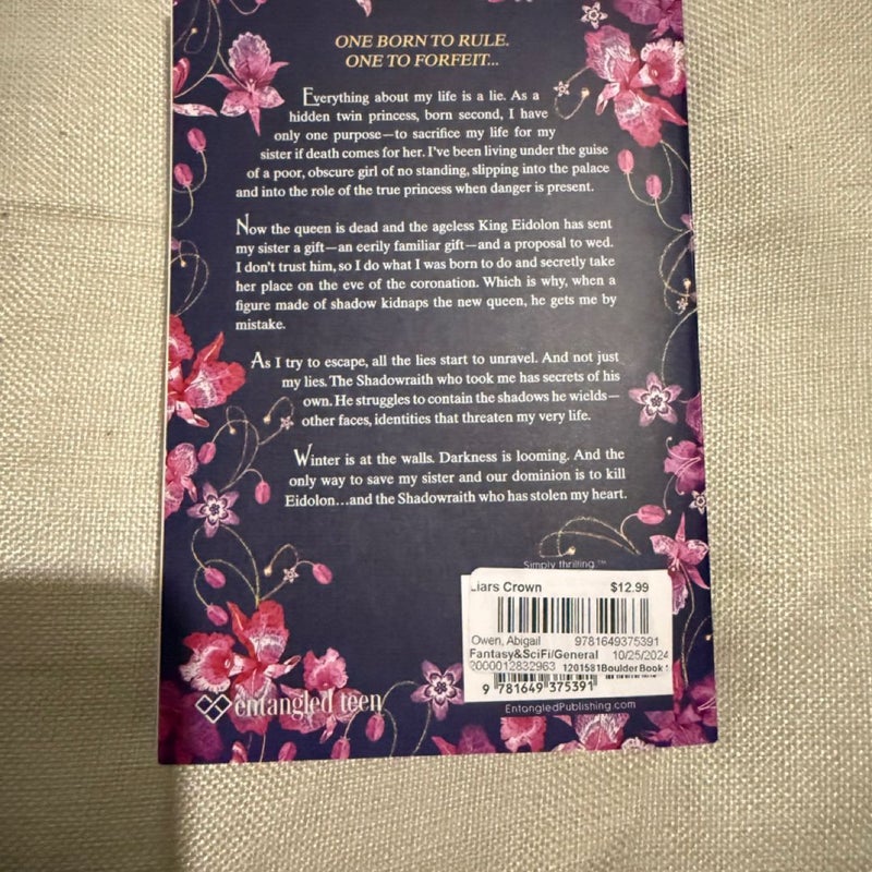 The Liar’s Crown - signed 