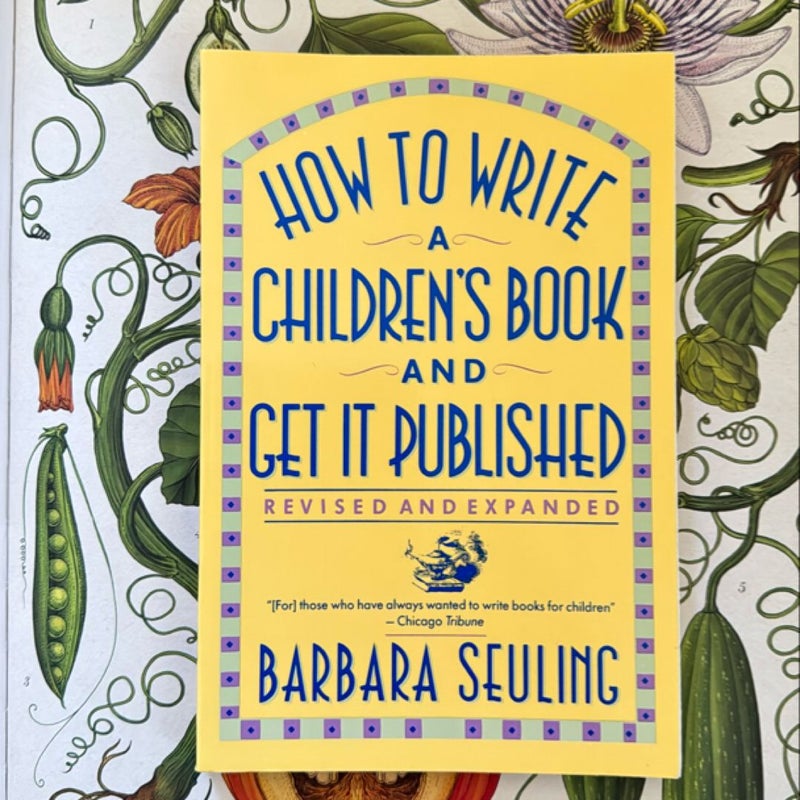 How to Write a Children's Book and Get It Published