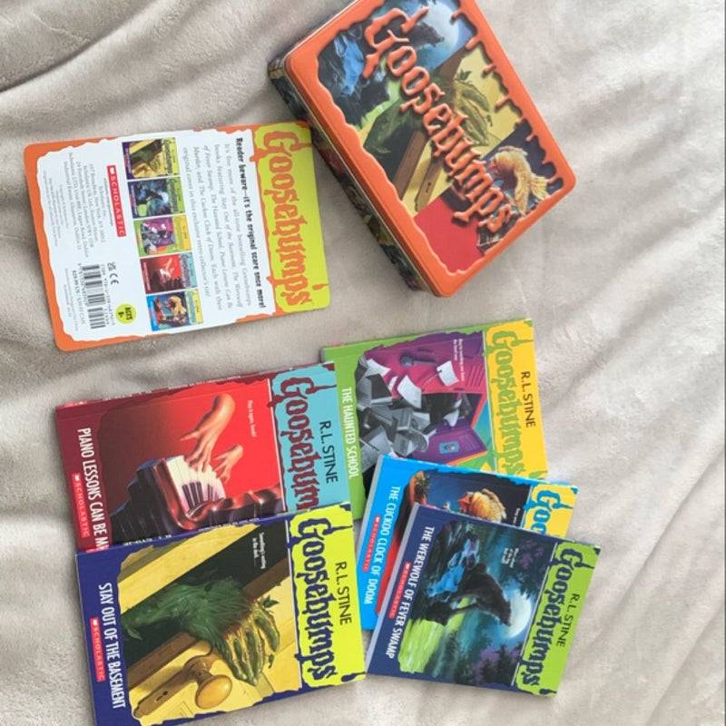 Goosebumps Retro Fear Set: Limited Edition Tin