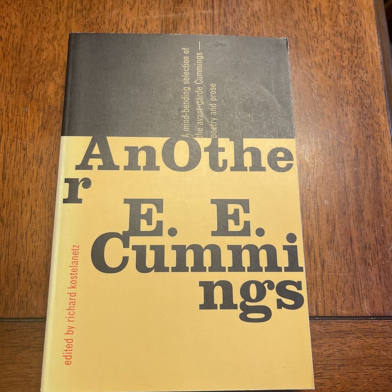 AnOther E. E. Cummings