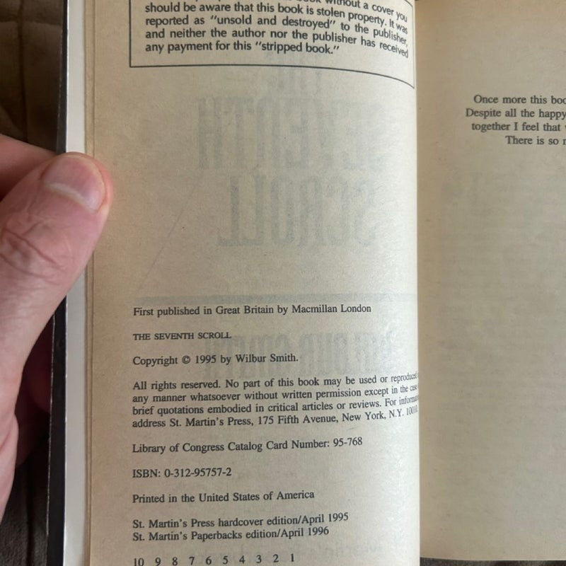 The Seventh Scroll  4327