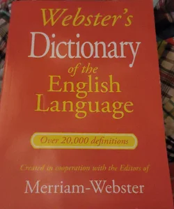 2014 Websters Dictionary 