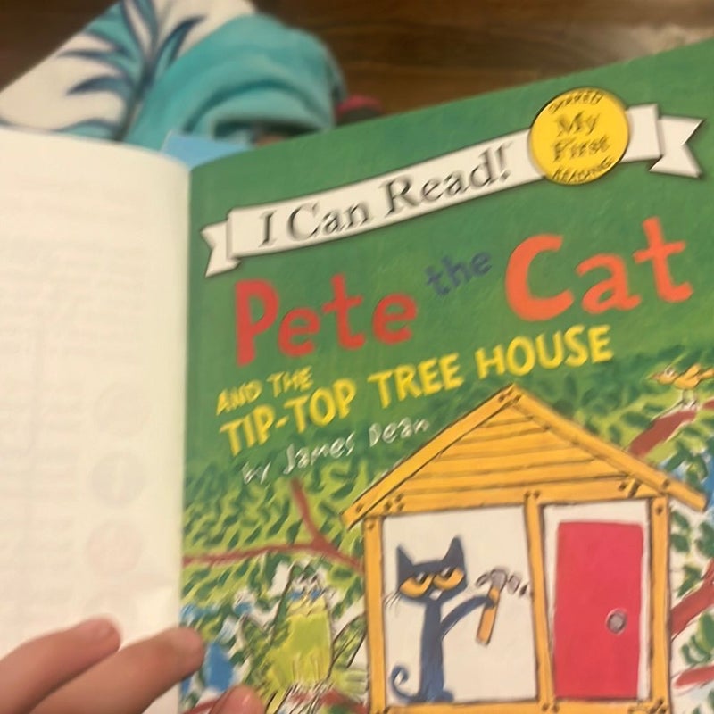 Pete the cat and the tip top tree house
