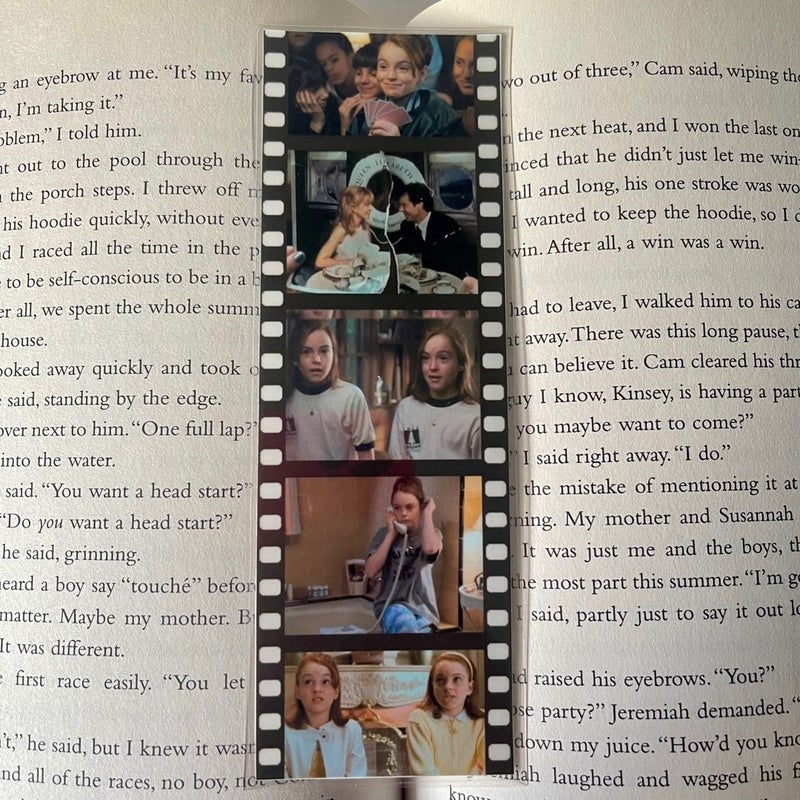 The Parent Trap film strip bookmark 