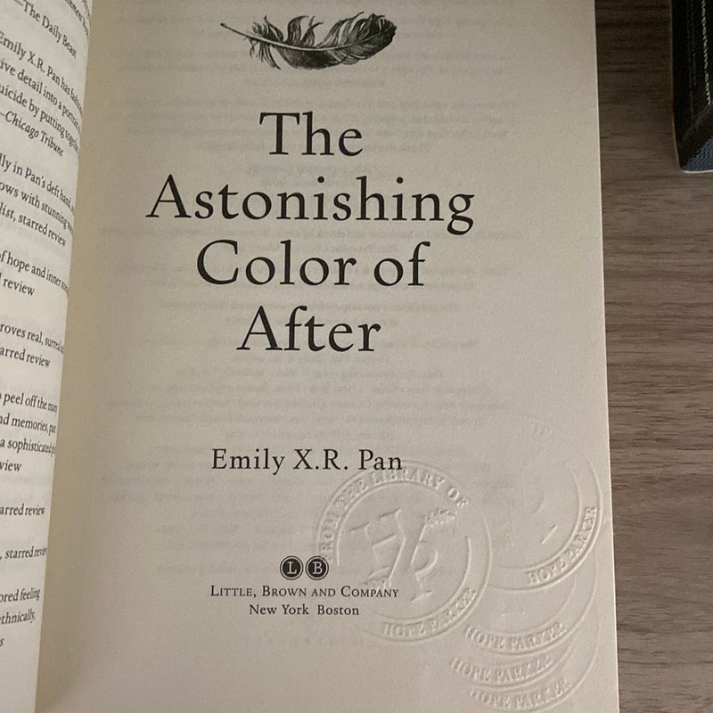 The Astonishing Color of After