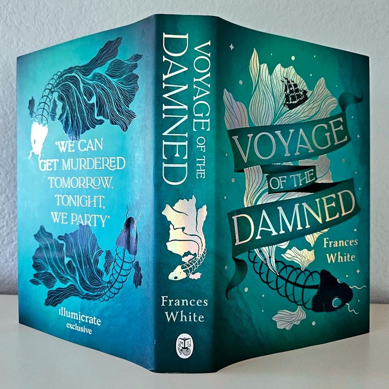 NEW Voyage Of The Damned SIGNED by Frances White (Illumicrate Limited Edition)