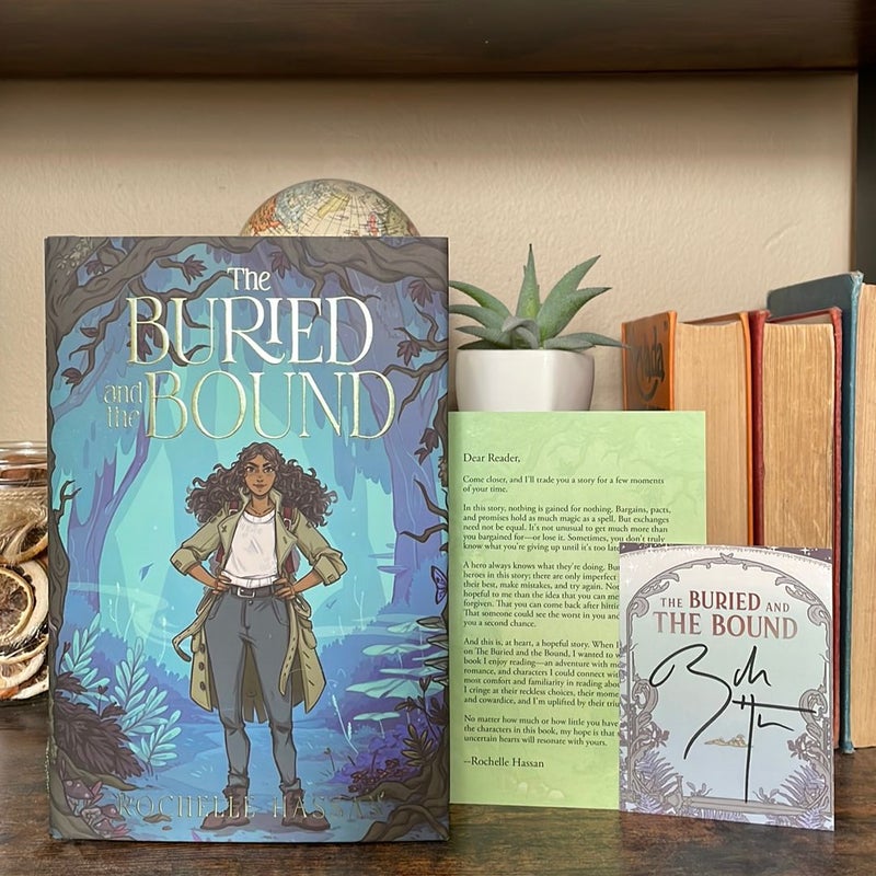 *SIGNED book plate* The Buried and the Bound (Faecrate Exclusive)