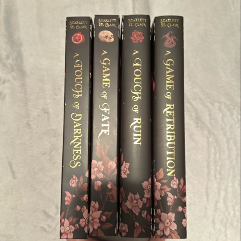 A Touch of Darkness Bookish Box Exclusive Editions (books 1-4)