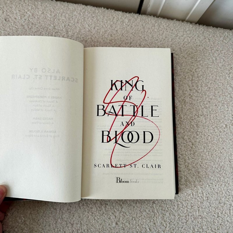 King of Battle and Blood (Signed)