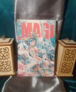 Magi: the Labyrinth of Magic, Vol. 13 manga, 1st printing!