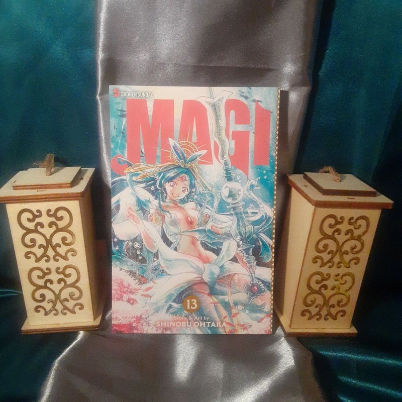 Magi: the Labyrinth of Magic, Vol. 13 manga, 1st printing!
