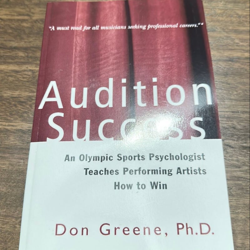 Audition Success