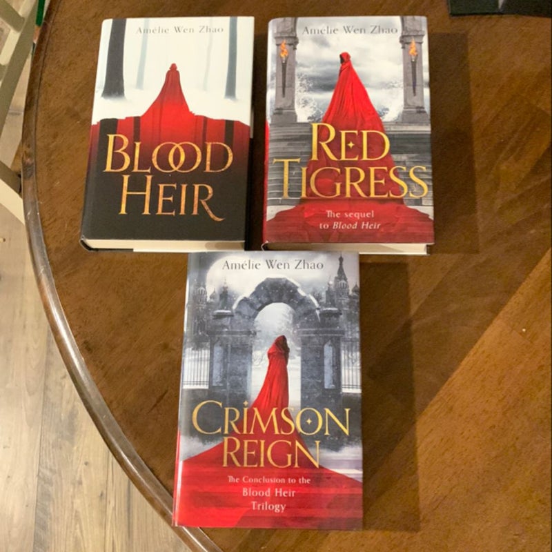 Blood Heir; Red Tigress; Crimson Reign