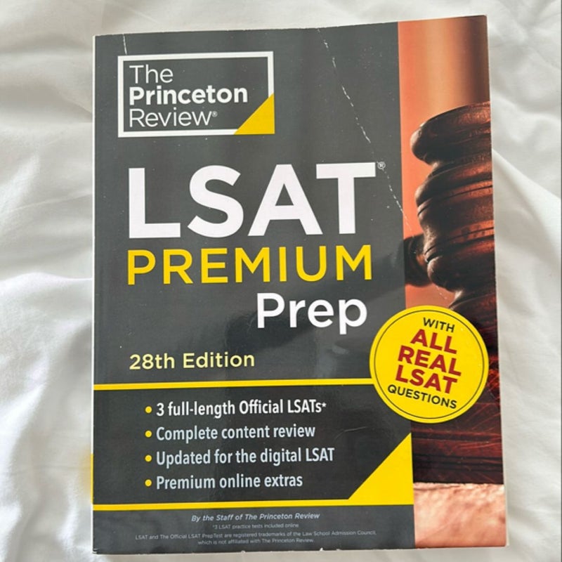 Princeton Review LSAT Premium Prep, 28th Edition