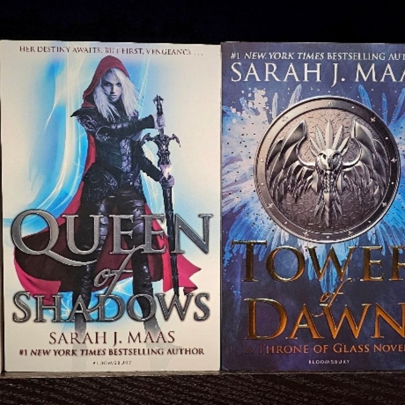 Throne of Glass  *oop UK paperback-complete set*