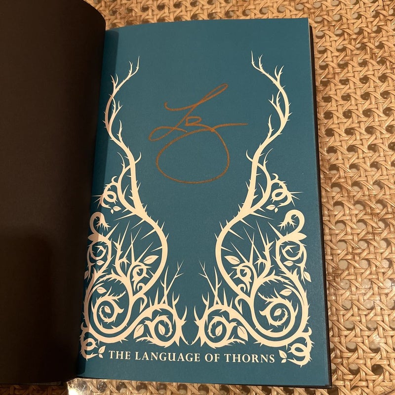 The Language of Thorns- Signed