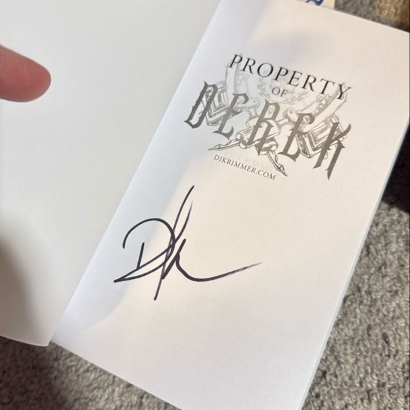 Derek *signed*out of print*