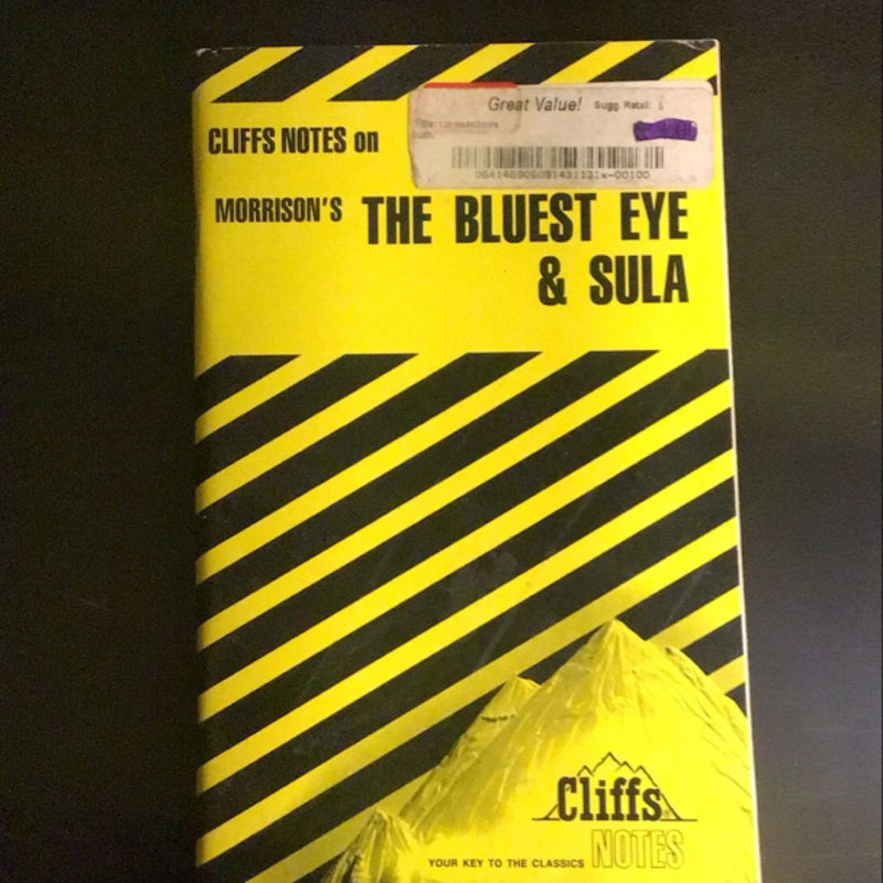 Morrison's the Bluest Eye and Sula: