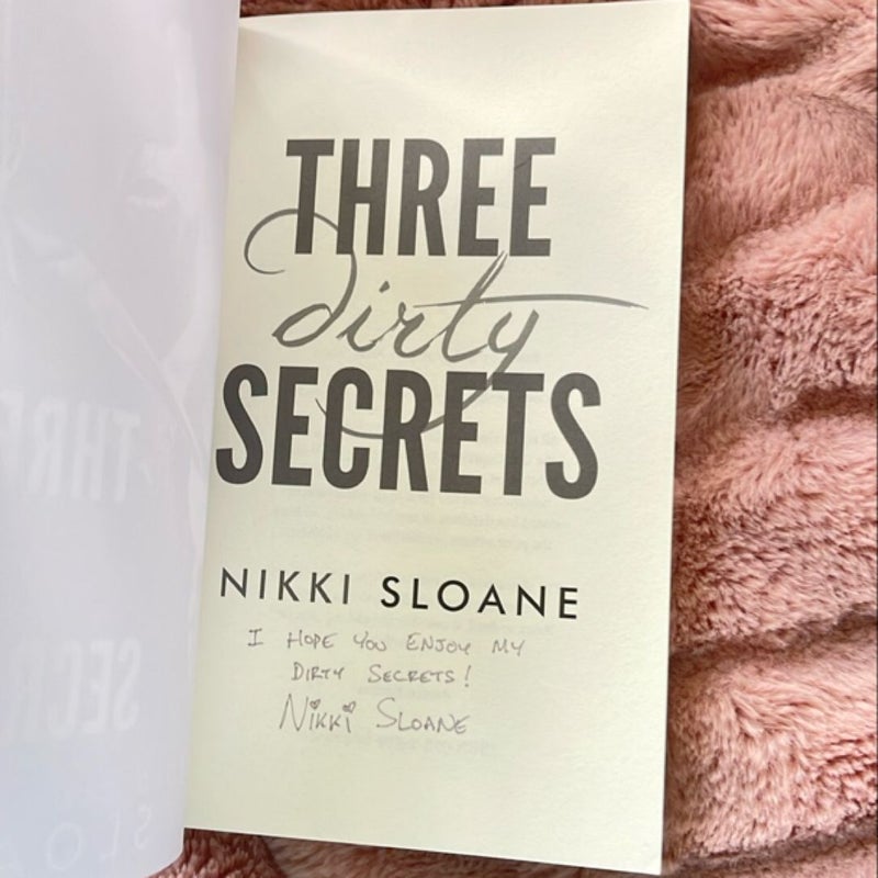 Three Dirty Secrets ✨Signed✨