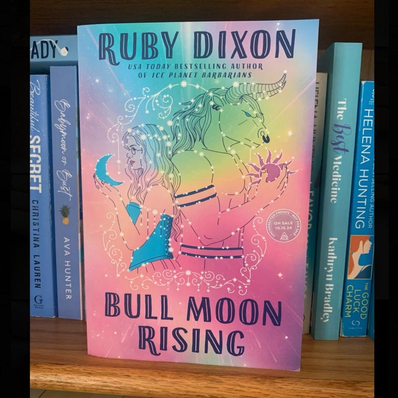 Bull Moon Rising Paperback ARC 