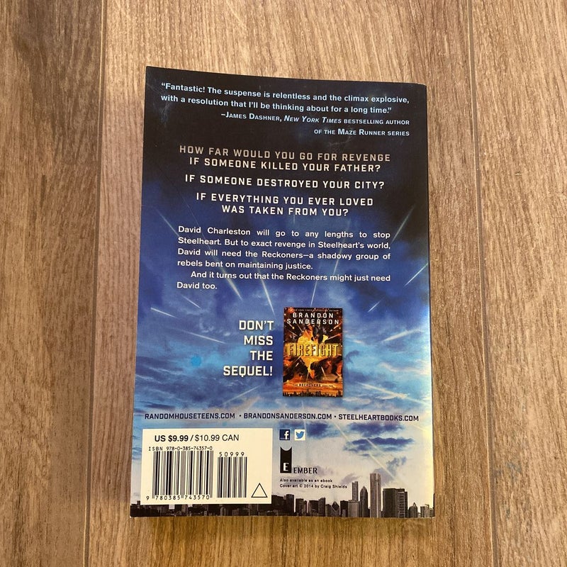 The Reckoners Trilogy (Steelheart, Firefight, Calamity)
