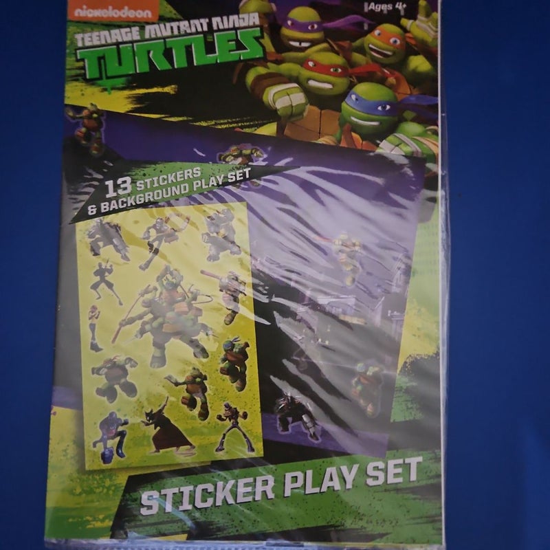 nickelodeon TEENAGE MUTANT NINJA TURTLES Sticker Play Set