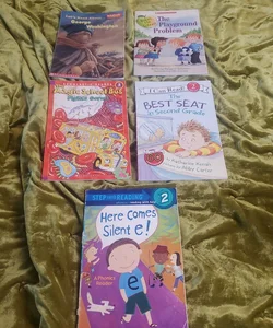 Bundle of 5 Level 2 Reading Books