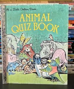 Animal Quiz Book, Little Golden Book