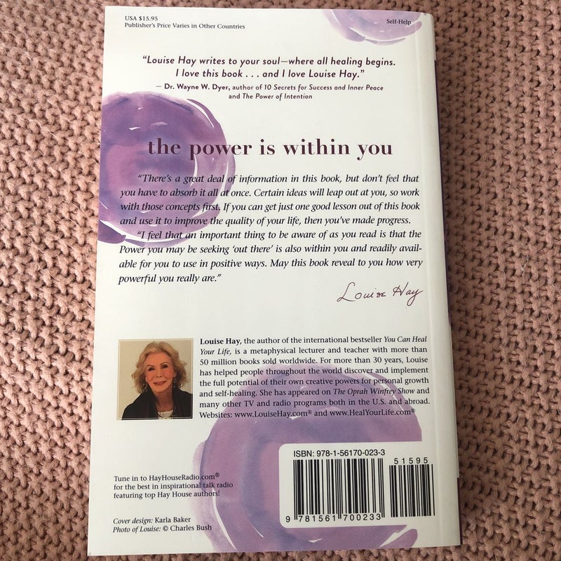 The Power Is Within You by Louise Hay, Paperback | Pangobooks
