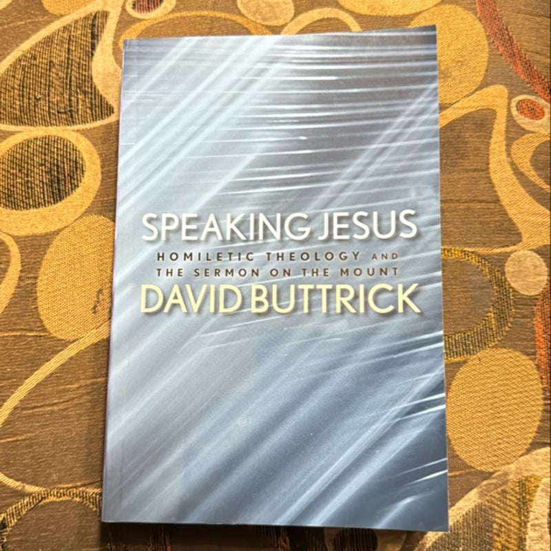 Speaking Jesus