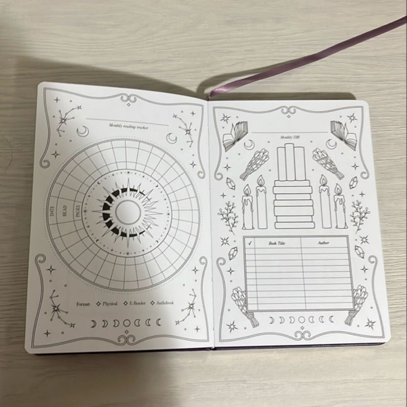 The Glittering Edge Inspired FAIRYLOOT Reading Journal 