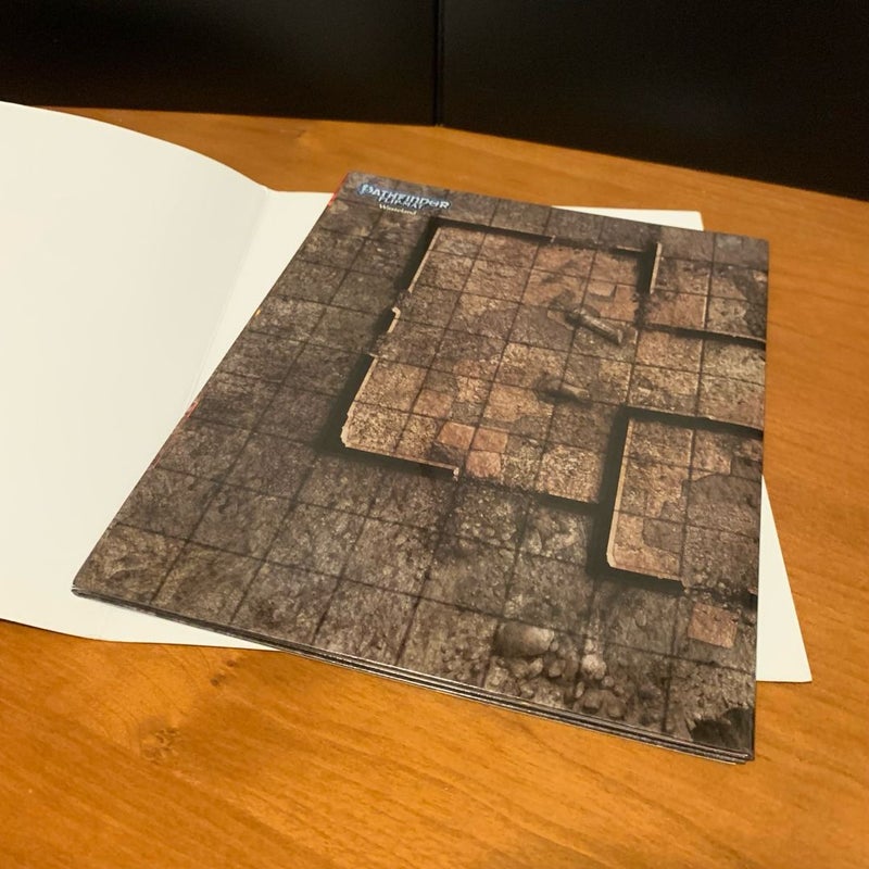 Pathfinder Flip-Mat Lot: Wasteland, Forest Fire, Falls & Rapids READ DESCRIPTION