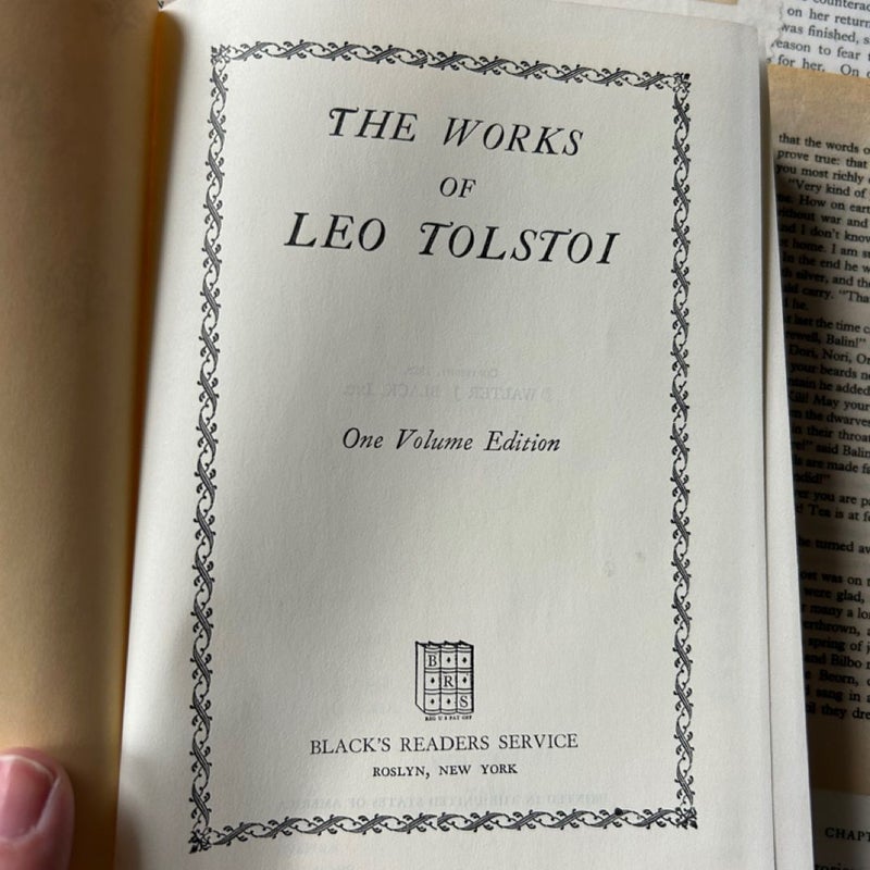 The Works of Leo Tolstoi