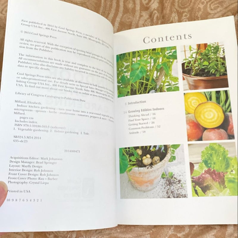 Indoor Kitchen Gardening Handbook