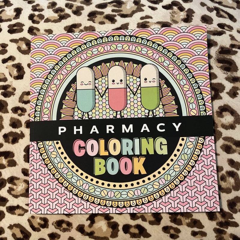 Pharmacy Coloring Book