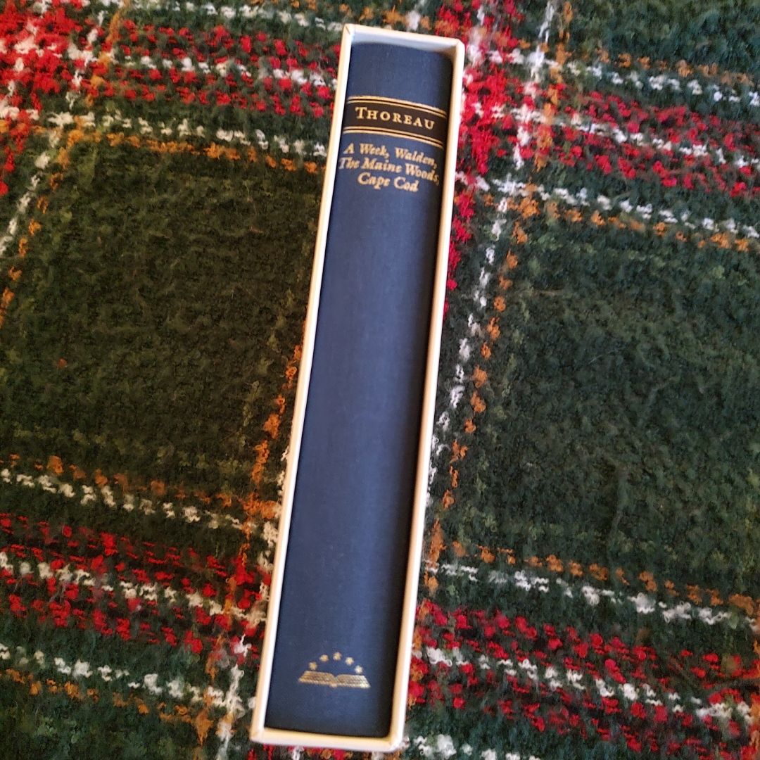 Henry David Thoreau: a Week on the Concord and Merrimack Rivers, Walden, the Maine Woods, Cape Cod (LOA #28)