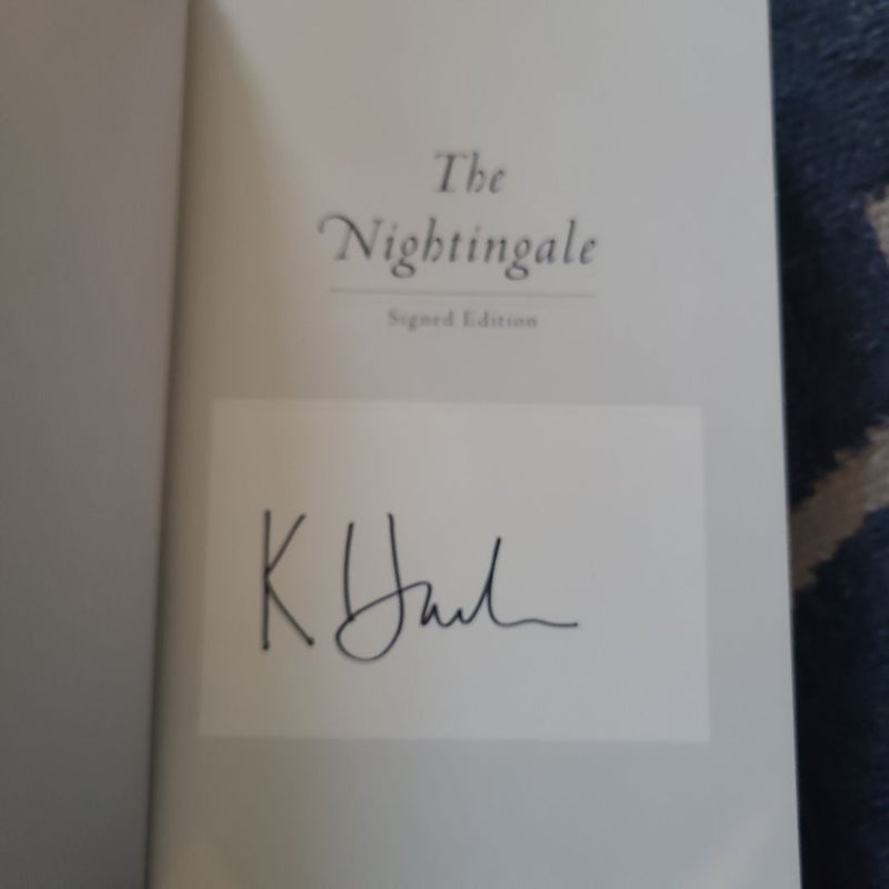 The Nightingale signed 