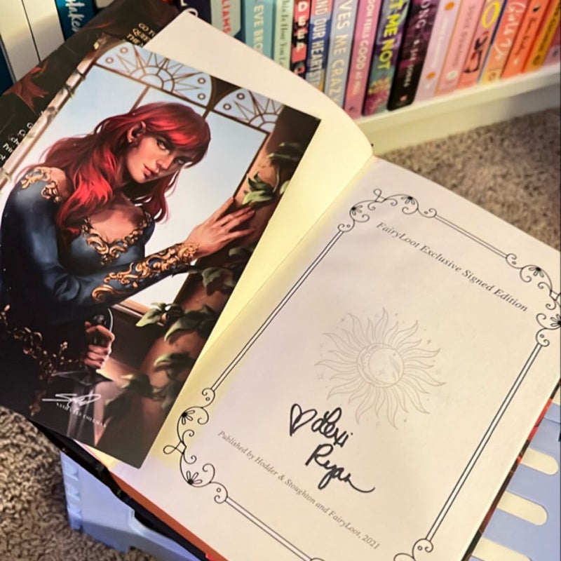 These Hollow Vows Signed Fairyloot Edition - with art print